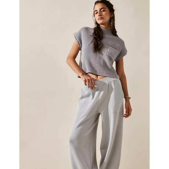 Free People Other - Free People Beach Freya Sweater Set Ashblown Combo Medium NWT